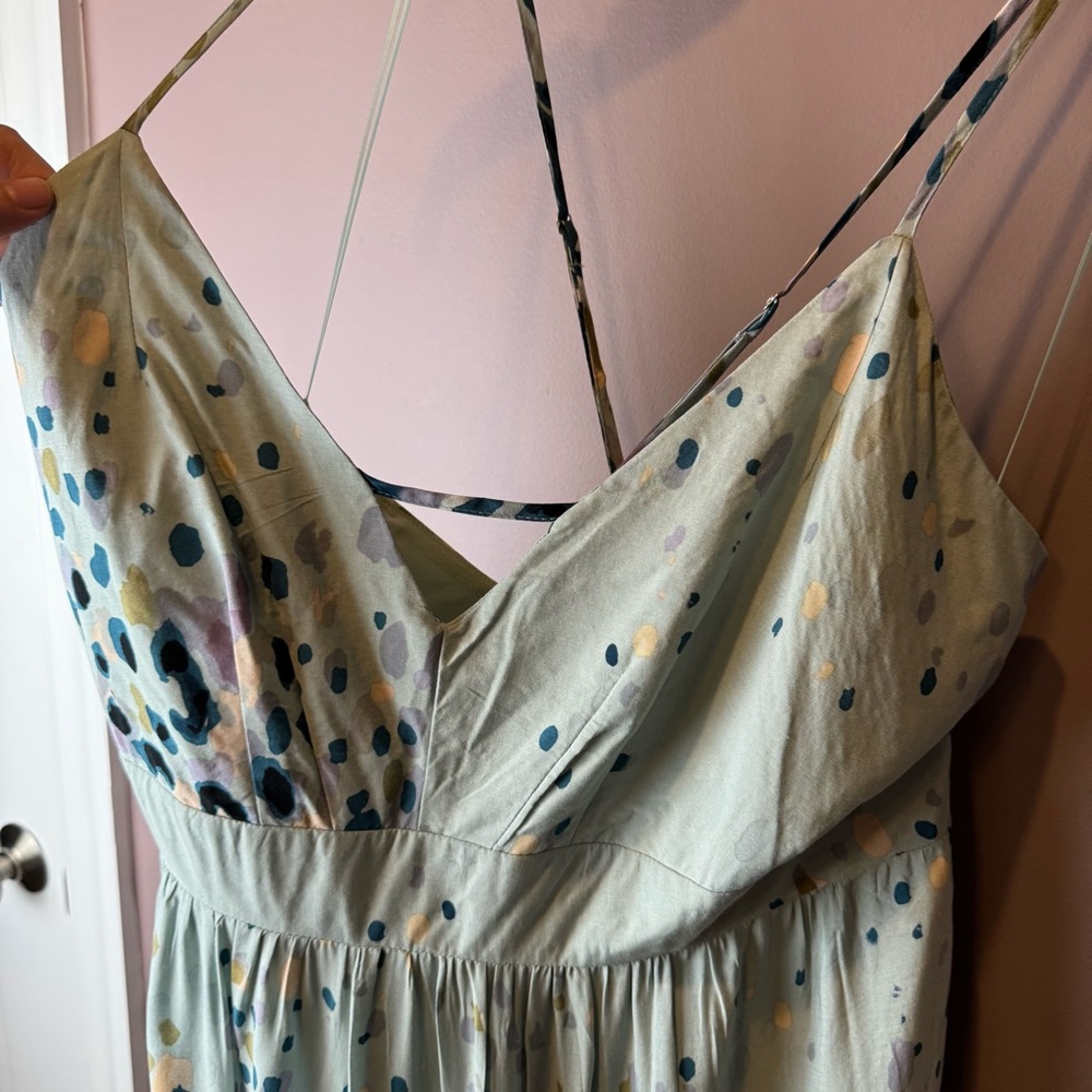 Davi & Dani Maxi Strappy Boho Flirty Dress 1XL - Picture 6 of 10
